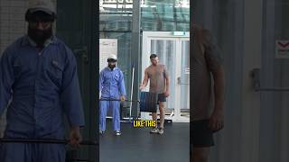 ELITE Powerlifter ANATOLY Pretends to be CLEANER in GYM anatoly fitness gym [upl. by Levona]