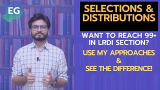 Selections amp Distribution based LRDI for CAT  Smart approaches to tackle such puzzles [upl. by Arleta]