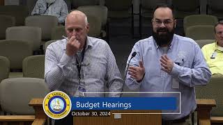 St Tammany Parish Council Budget Hearings October 30 2024 [upl. by Yhtuv]