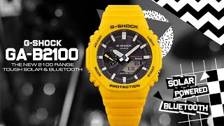 GSHOCK  GAB2100  TOUGH SOLAR amp BLUETOOTH  COMING SOON [upl. by Aisul87]