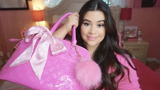 Whats in my Pink Handbag [upl. by Louls225]