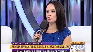 Andreea Marin despre Iulia Albu quotNu merita bagata in seamaquot [upl. by Sorodoeht]