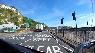 Going down into Dover Ferries ahead [upl. by Simetra]