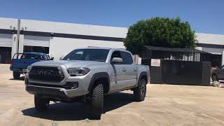 New Tacoma on Bilstein 5100 top setting Level [upl. by Freed]