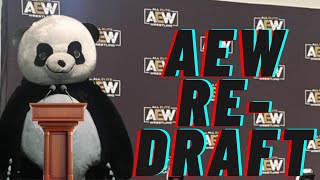 TEW Series  AEW Draft Episode 63 THE REDRAFT [upl. by Stanhope]