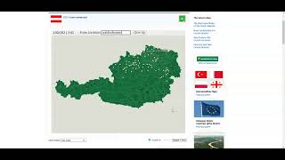 Seterra  All Cities of Austria type easy 411 custom quiz [upl. by Riorsson]