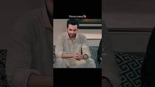 The way he blushed 💕 hayeee 💘 wahajali yumnazaidi yumhaj terebin qarzejaan mein ❣ [upl. by Harned]