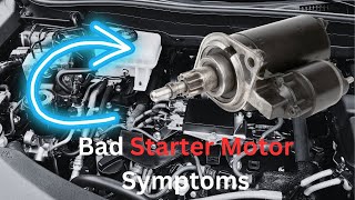 5 Signs Your Starter Motor is Failing Common Bad Starter Symptoms [upl. by Jessamine]