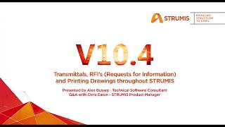 STRUMIS 104  Transmittals RFIs and Document Printing [upl. by Annoif]