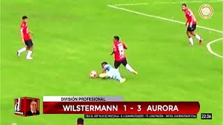 Wilstermann 1  3 Aurora l TorneoClausura [upl. by Analos]