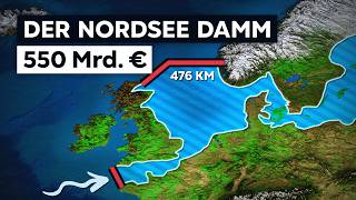 Der verrückte Plan für einen 600 km NordseeDamm [upl. by Kitarp]