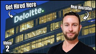 Deloitte Behavioral Interview Questions and Answers  How to Get a Job at Deloitte [upl. by Ahsenid]