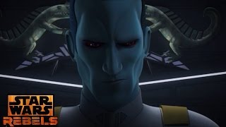 Star Wars RebelsThrawn Knows Agent Kallus is Fulcrum  Thrawns Best Scene Yet [upl. by Mosi]