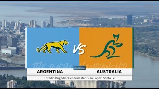 Full Match Replay  Argentina vs Australia  The Rugby Championship  Round 4 [upl. by Magner]