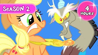 MEGA RECOPILATORIO DE LA 2ª TEMPORADA😱🐉  La Magia de la Amistad Minipelícula🎥 My Little Pony [upl. by Seda918]