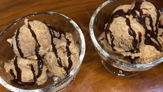 ONLY 3 INGREDIENTS CHOCOLATE ICE CREAM RECIPE  WITHOUT BEATER  Save this for later [upl. by Afnin]