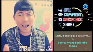 PENASARAN  Karaoke duet cewe cowo  SMULE [upl. by Aiceled285]