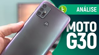 MOTO G30 celular MAIS BARATO da Motorola com TELA DE 90 HZ vale a pena  Análise  Review [upl. by Abbi]