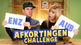 AFKORTINGEN CHALLENGE [upl. by Aled]