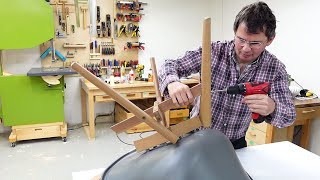 Splintered chair leg repair [upl. by Pamela]