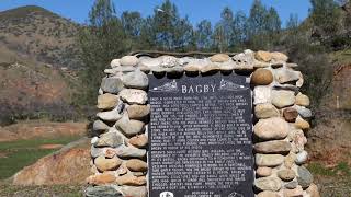 Yosemite Valley Railroad  Installment 7  Bagby townsite amp Bridge 47A and the Merced River Canyon [upl. by Adnoval]