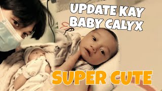 UPDATE SA ANAK NI SABBY AT YAJI  SUPER CUTE BABY CALYX😍❣️ yabby [upl. by Ahseken3]