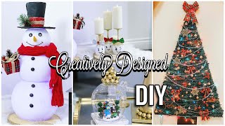 7 EASY Dollar Tree DIY Home decor for Christmas [upl. by Shaver168]