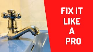 How to fix leaking tap  HINDI CC  Tap leakage repair [upl. by London]