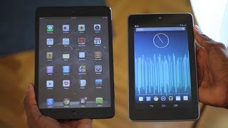 iPad Mini vs Nexus 7 [upl. by Alemat]