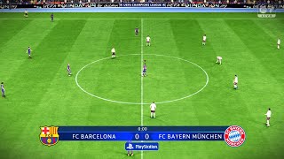 FC 24 FC Barcelona vs FC Bayern UEFA Champions league [upl. by Lisk]