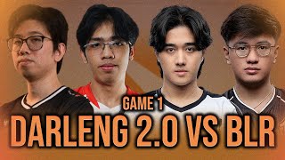 DARLENG 20 vs BLACKLIST  GAME 1  CAST BY ARMEL JOHNXFIRE JAU AND JET  ELITE LEAGUE [upl. by Alegna]