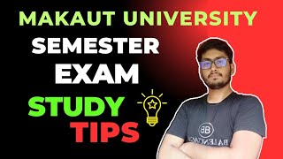 How To Do Study Effectively For BPharm1st Semester Exam  MAKAUT University [upl. by Im]