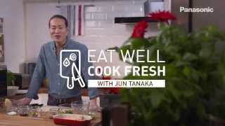 Eat Well Cook Fresh with Jun Tanaka  Lemon Marinated Baby Chicken and Chicory Salad [upl. by Ecirtam267]