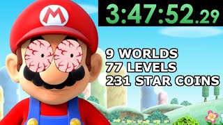 Let’s 100 Speedrun New Super Mario Bros Wii [upl. by Walrath]