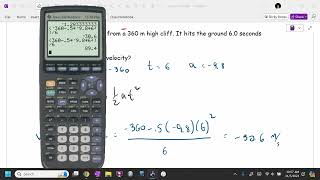 Physics 11 U3L6 Freefall Part 3 [upl. by Phia]