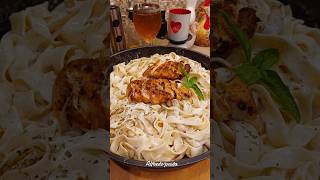 Alfredo Pasta food lovetocookformyfamily recipe easyfoodtomakeathome [upl. by Htide677]