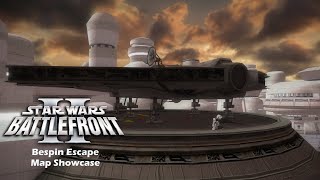 Star Wars Battlefront 2 Map Showcase Bespin Escape [upl. by Epolenep]