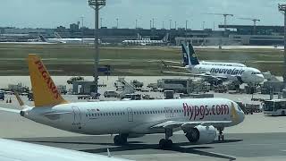 6 MINUTES AVIATION IN FRANKFURT AIRPORT  EMIRATES  LUFTHANSAKUWAIT AIRWAYS [upl. by Nosrak]