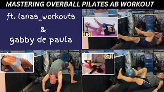 60 Yr Old Masters Overball Pilates AB Workout [upl. by Aenad]