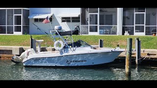 2005 Seaswirl Striper 2101 DC Inspection and Water Trial [upl. by Courcy]