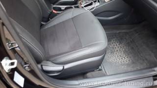 Чехлы на Kia Cerato 3 2013  нв серия Alcantara [upl. by Grodin]