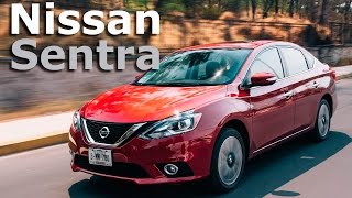 Nissan Sentra 2017  se actualiza uno de los sedanes más vendidos  Autocosmos [upl. by Redla]