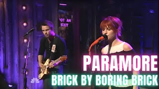 quot🔥 Paramore LIVE Brick By Boring Brick HD 🎤 [upl. by Gurney]