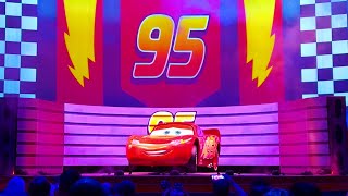 Lightning McQueen’s Racing Academy Full Show 2022  Hollywood Studios Walt Disney World [upl. by Gneh334]