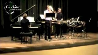 Rebellion trio for trombone piano amp percussion by Stephen Rush [upl. by Ayotas]