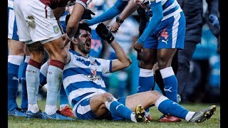 Reading striker Oliveira left with gruesome facial injury after Mings stamp  02022019 [upl. by Oned]