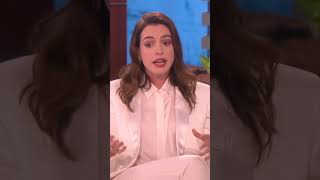 Anne Hathaway Talks Owning Her PostPregnancy Body 🤰 shorts [upl. by Ahsain485]