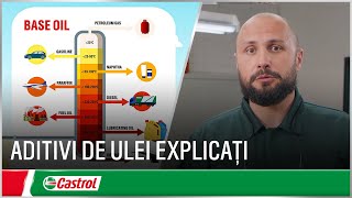 Aditivi de ulei de motor explicați  Uleiul de motor explicat  Castrol România [upl. by Kere]