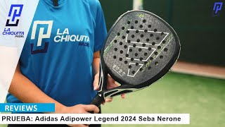 Review Adidas Adipower Legend 2024 la pala de Seba Nerone [upl. by Ahsead]