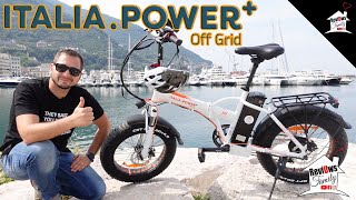 Italia Power E Bike Bicicletta Elettrica Pieghevole Unisex Recensione completa [upl. by Einimod]